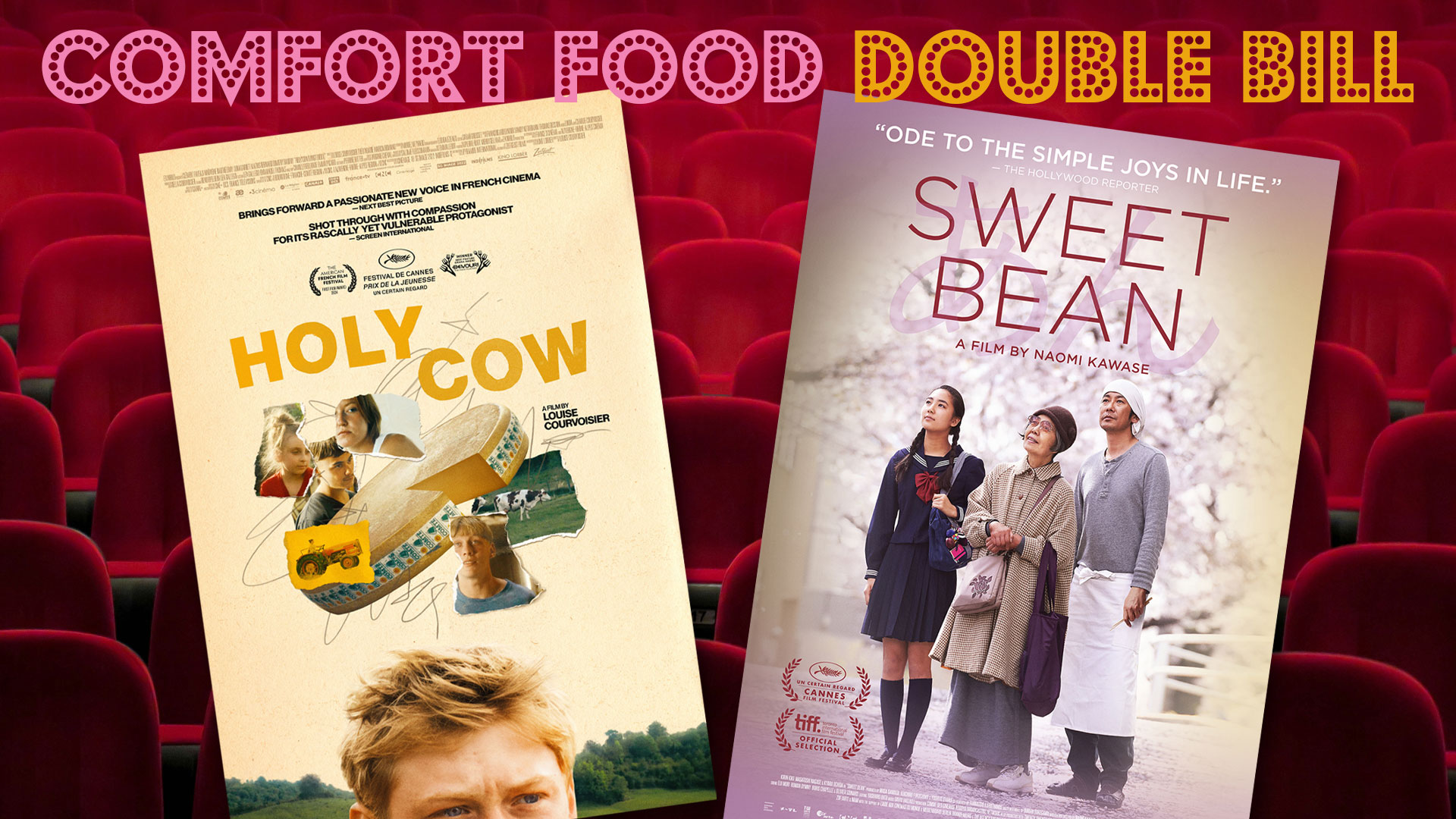 Comfort Food Double Feature: Holy Cow and Sweet Bean