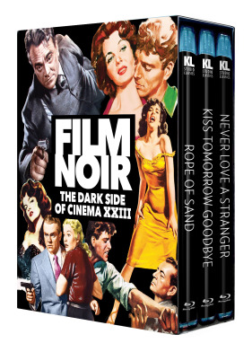 Film Noir: The Dark Side of Cinema XXIII [Rope of Sand / Kiss Tomorrow Goodbye / Never Love a Stranger]