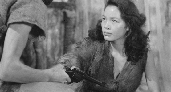 Keiko, the “Queen Bee” of Anatahan (Akemi Negishi) in Josef von Sternberg's ANATAHAN.