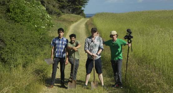 Josh, Roberto, Ben & Andreas. Photo by Andreas Johnsen, courtesy Kino Lorber.