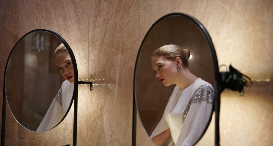 Léa Seydoux in a scene from France, photo by R. Arpajou, courtesy Kino Lorber