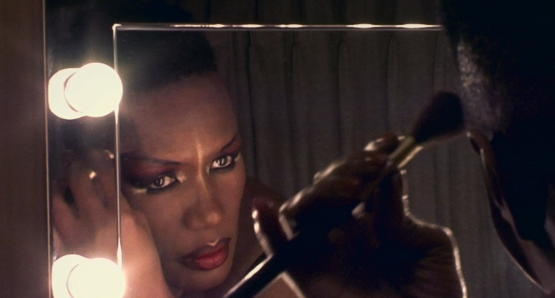 A scene from <i>Grace Jones: Bloodlight and Bami</i>, courtesy Kino Lorber