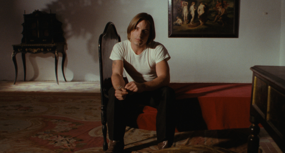 Joe Dallesandro as Krassky in Serge Gainsbourg's JE T'AIME MOI NON PLUS.