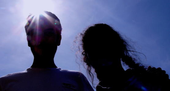 <i>Let the Corpses Tan</i> directors Hélène Cattet & Bruno Forzani, courtesy Kino Lorber