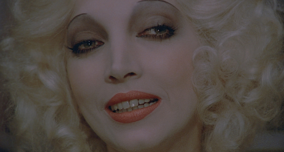 Mariangela Melato as Salomè in LOVE & ANARCHY.