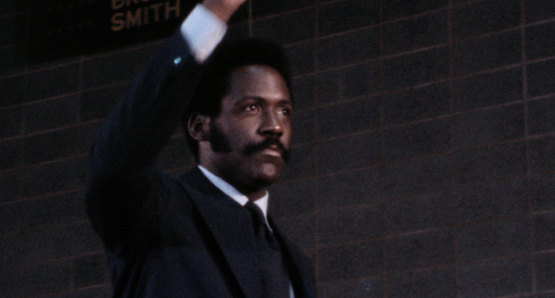 Richard Roundtree in a scene from <i>Nationtime</i>, courtesy Kino Lorber