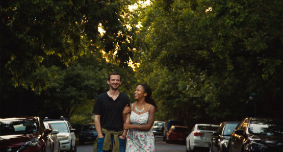 Brittany S. Hall and Will Brill in a scene from Test Pattern, courtesy Kino Lorber