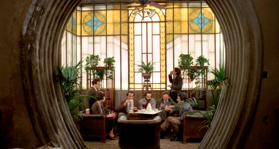 A group of socialist academics meet at the home of Professor Quadri (Enzo Tarascio) in Bernardo Bertolucci's THE CONFORMIST.