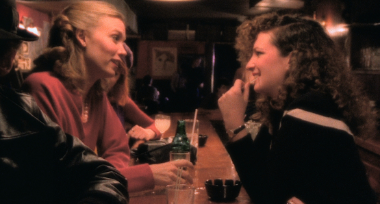 Sandy McLeod and Nan Goldin in Bette Gordon's VARIETY.