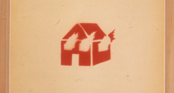 David Wojnarowicz, Untitled (Burning House), 1982. © Estate of David Wojnarowicz. Courtesy of the Estate and P.P.O.W