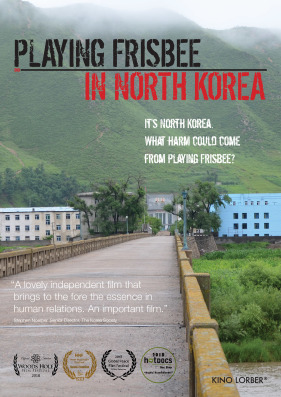 Playing Frisbee in North Korea